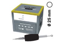 Sterylna rurka Okrągła dysza z Shaderem - 25 mm gumowy uchwyt |Wild Grip