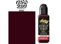 Sterylna fioletowa sukienka Tattoo Mix | Kuro Sumi Imperial
