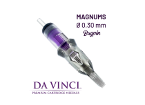 Kartridż do tatuażu Magnum Bugpin (M1) Ø 0,30 mm - długi stożek | Da Vinci V2