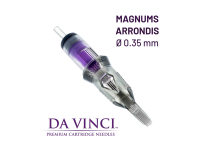 Zaokrąglony kartridż do tatuażu Magnum (RM) Ø 0,35 mm - długi stożek | Da Vinci V2