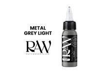 Encre de Tatouage RAW Platinum, st&eacute;rile, coloris : Metal Grey Light
