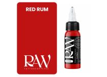 Encre de Tatouage RAW Platinum, st&eacute;rile, coloris : Red Rum