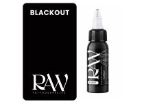 Encre de Tatouage RAW Platinum, st&eacute;rile, coloris : Blackout