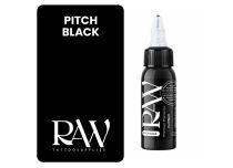 Encre de Tatouage RAW Platinum, st&eacute;rile, coloris : Pitch Black