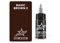Encre de Tatouage - Stérile - BASIC BROWN 2 | UNISTAR COLORS™ Ink