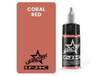 Encre de Tatouage - Stérile - CORAL RED | UNISTAR COLORS™ Ink