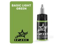 Encre de Tatouage - Stérile - TOP BASIC GREEN LIGHT | UNISTAR COLORS™ Ink