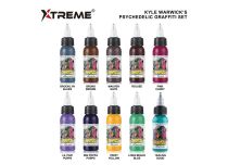 Sterylny zestaw do mieszania tatuaży psychodelicznych graffiti | XTreme Ink