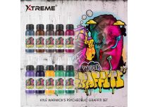 Sterylny zestaw do mieszania tatuaży psychodelicznych graffiti | XTreme Ink