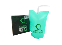 Biodegradowalna torba ochronna na butelkę 20x12cm