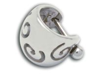 Sztanga Acier Accessoire Spécial Cartillage Motif Spirale | Itc