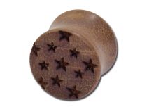 Wtyczka Teak Double Shoulder Stars | Itc