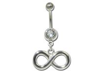 Banana Steel Fancy White Crystal Infinity wzór | Itc