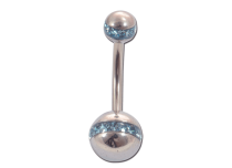 Banana Steel Crystal Resin wzór White| Itc