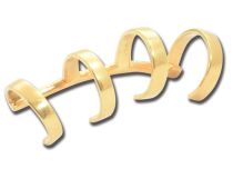 Faux Piercing Steel Gilded Gold Multi Rings | Itc