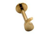 Labret Steel PVD Gold Drop pattern | Itc