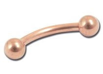 Banana Steel Pink Gold z kulkami 3 mm | Itc