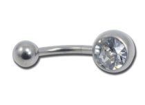 Banana Titanium Crystal Sterile z kulkami 5 / 8 mm | Itc