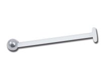 Pudełko 10 sztuk Labret BioFlex Sterile Ball Titanium | Itc