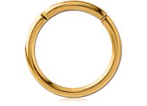 Pierścień zawiasowy Titanium PVD Gold Sterile | Itc