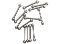 Zestaw tytanowych kulek do sztangi 3 mm | Itc