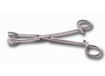 Zacisk ze stali nierdzewnej, okrągły, otwarty 7,5 x 12,5 mm, długość 18 cm