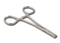 Pęseta ze stali nierdzewnej do aplikacji skórnej 4 mm, długość 11 cm
