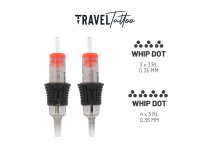 Kartridż do tatuażu Dot / Whipdot - Ø 0,35 mm - Long Taper | Tatuaż podróżny