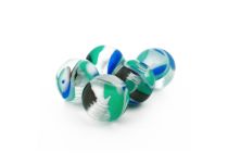 Zestaw 5 akrylowych kul Wave Balls N°1 |Itc