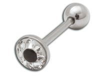 Sztanga stalowa 1,6 x 16 i krążek 8 mm multi Crystal Coloured | Itc