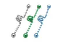 Przemysłowa stalowa sztanga kulowa 5 mm Kolorowy wzór sprężyny | Itc