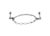 Podwójny łańcuszek stalowo-kulkowy 4 mm | Itc