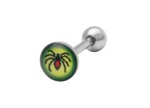 Stalowy krążek do sztangi 8 mm wzór pająka | Itc