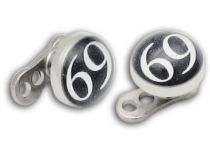 Piercing Surface Titanium Steel Disc 5 mm wzór 69 | Itc