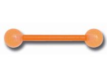 Elastyczne kulki akrylowe Barbell Phosporescent Pink | Itc
