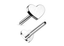 Labret titane ASTM-F136 cœur vis interne 1,2 mm