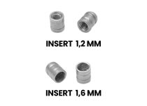 Zestaw stalowych wkładek z gwintem | Itc