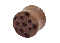 Wtyczka Teak Double Shoulder Stars | Itc