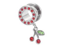 Stalowy tunel Cherry Crystal Red wzór | Itc