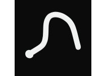 BioFlex Invisible Nose Stud | Itc