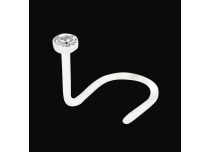 BioFlex 0.8 mm biały kryształowy nosek | Itc