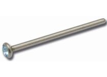 Prosta szpilka do nosa Tytan 0.8 x 16 mm Kolorowy kryształ | Itc