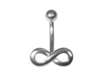 Stalowa kulka Banana 3 mm wzór Infinite | Itc