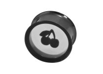 Wtyczka Steel Black Double Shielded Cherry pattern | Itc