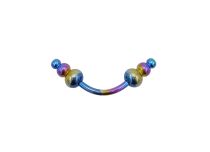 Banana Titanium Ball Pyramid 4 x 7 mm | Itc