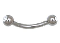 Banana Titanium Double Crystal Coloured 3 mm | Itc