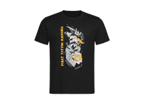 T-Shirt Devil zaprojektowany przez L.Sokołowskiego model Homme | Pirat