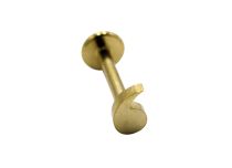 Labret Steel PVD Gold Drop pattern | Itc