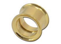 Double Shoulder Gold Finish Steel Tunnel | Itc