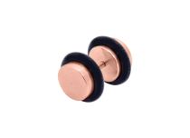 Faux Plug Pink Gold Steel | Itc